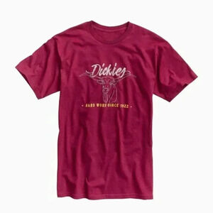 Dickies Steer Graphic T-Shirt - Burgundy